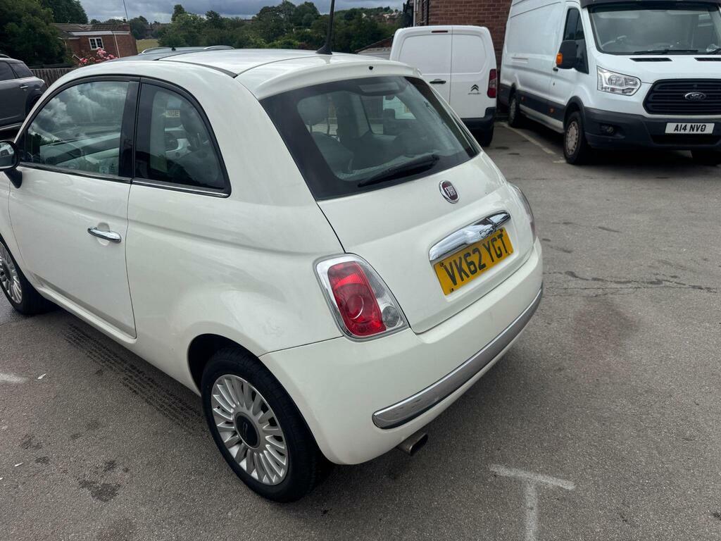 Fiat 500  White #11