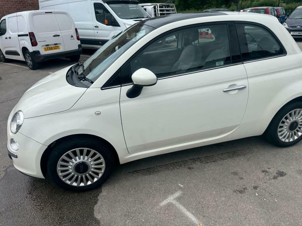 Fiat 500  White #7