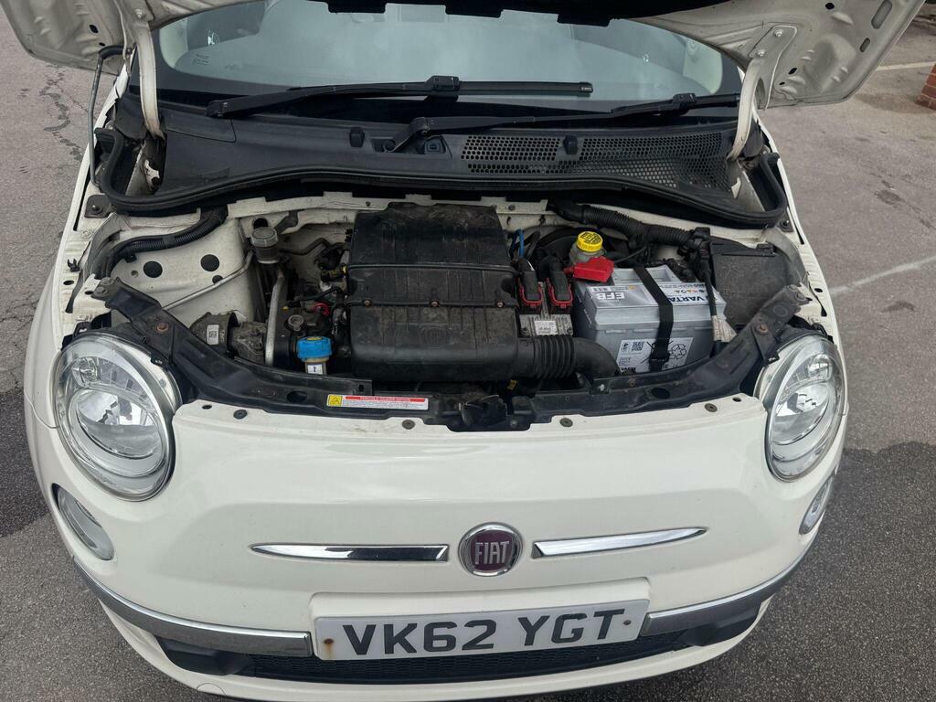 Fiat 500  White #26