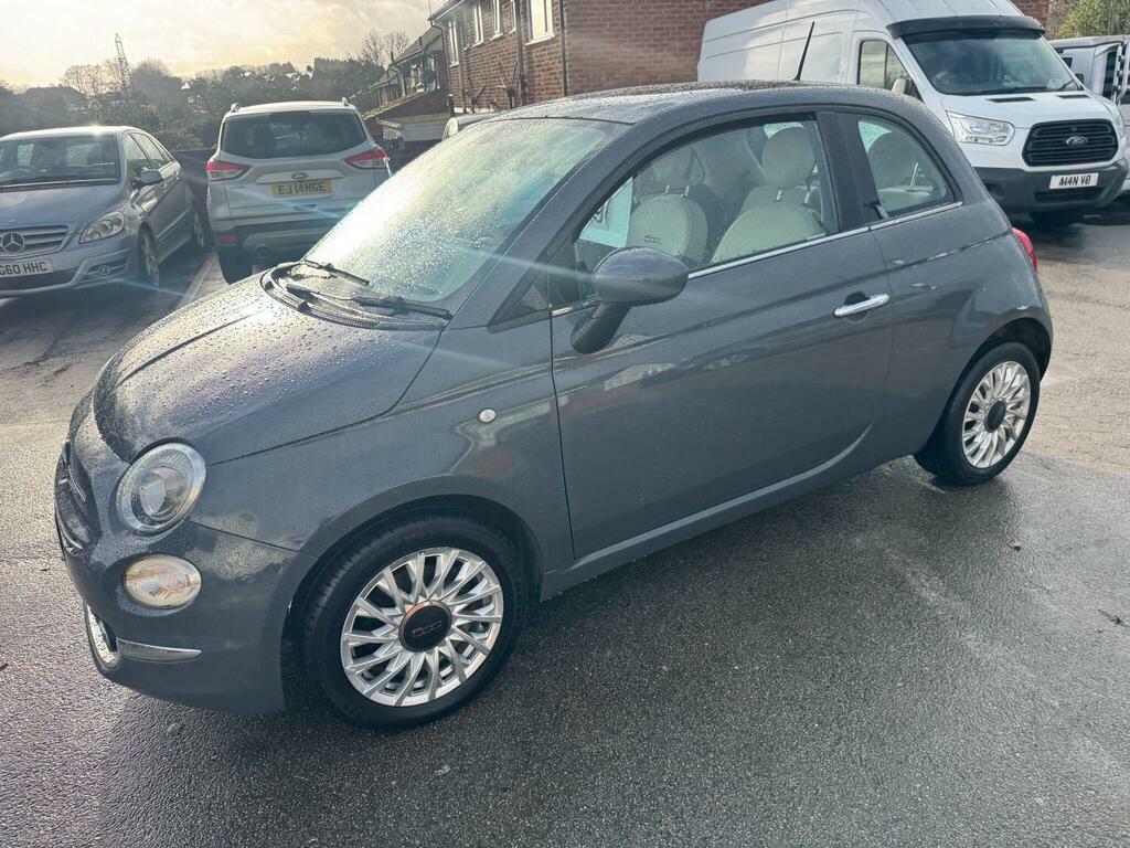 Fiat 500 1.2 Lounge Euro 6 S S Grey #6