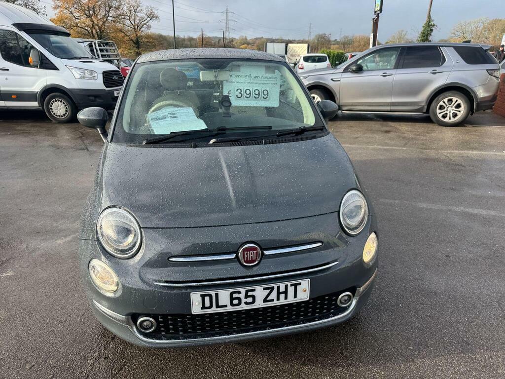 Fiat 500 1.2 Lounge Euro 6 S S Grey #3