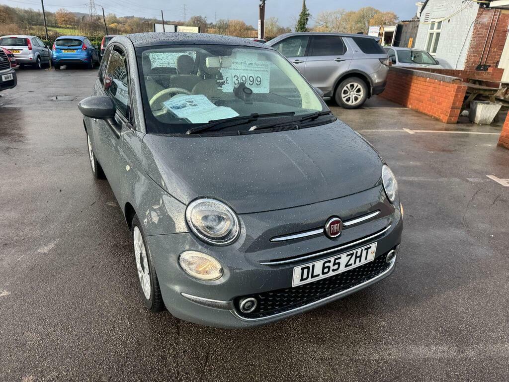 Fiat 500 1.2 Lounge Euro 6 S S Grey #2