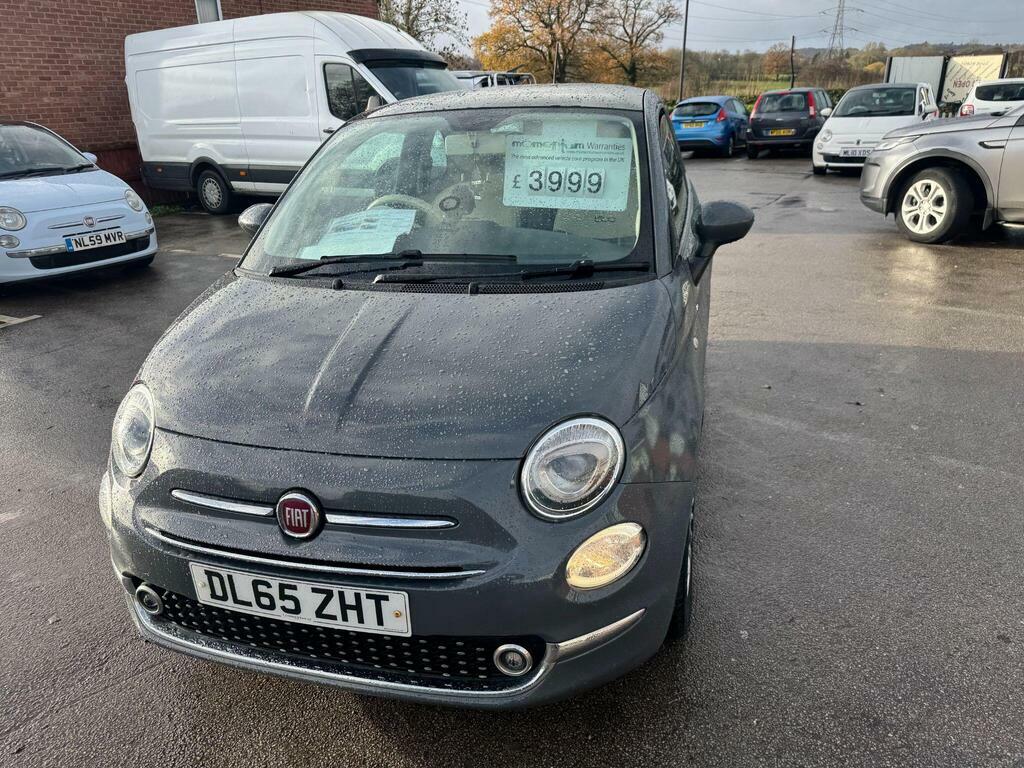 Fiat 500 1.2 Lounge Euro 6 S S Grey #4