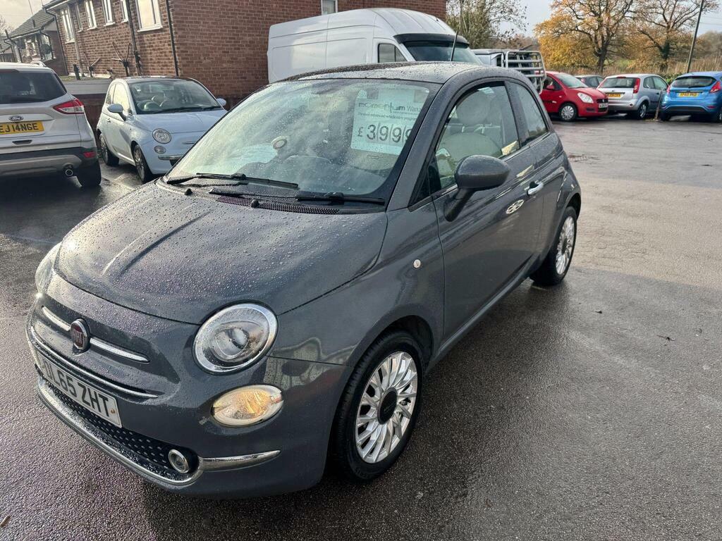 Fiat 500 1.2 Lounge Euro 6 S S Grey #5
