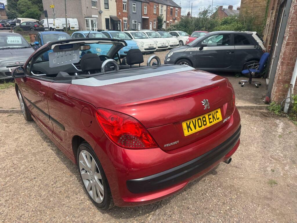 Peugeot 207 CC 1.6 16V Gt Red #12