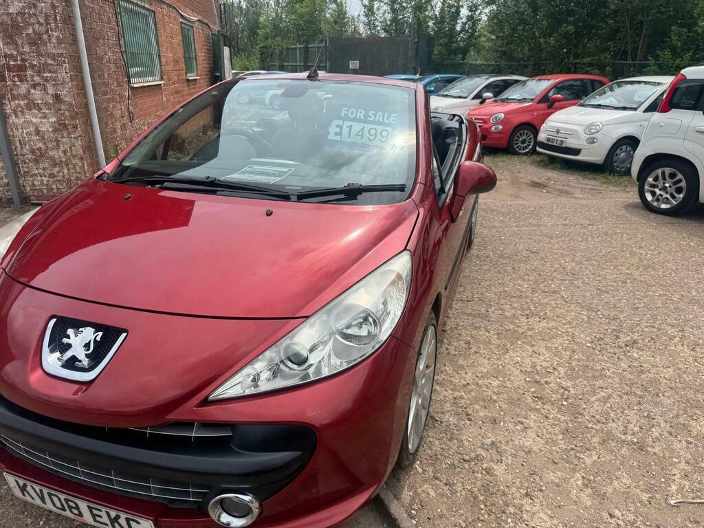 Peugeot 207 CC 1.6 16V Gt Red #5