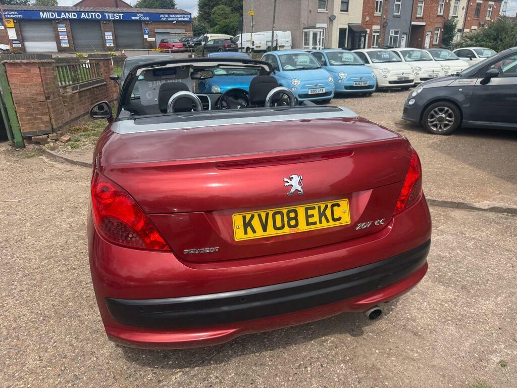 Peugeot 207 CC 1.6 16V Gt Red #13