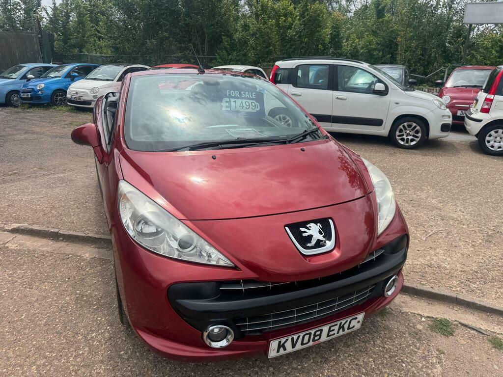 Peugeot 207 CC 1.6 16V Gt Red #3