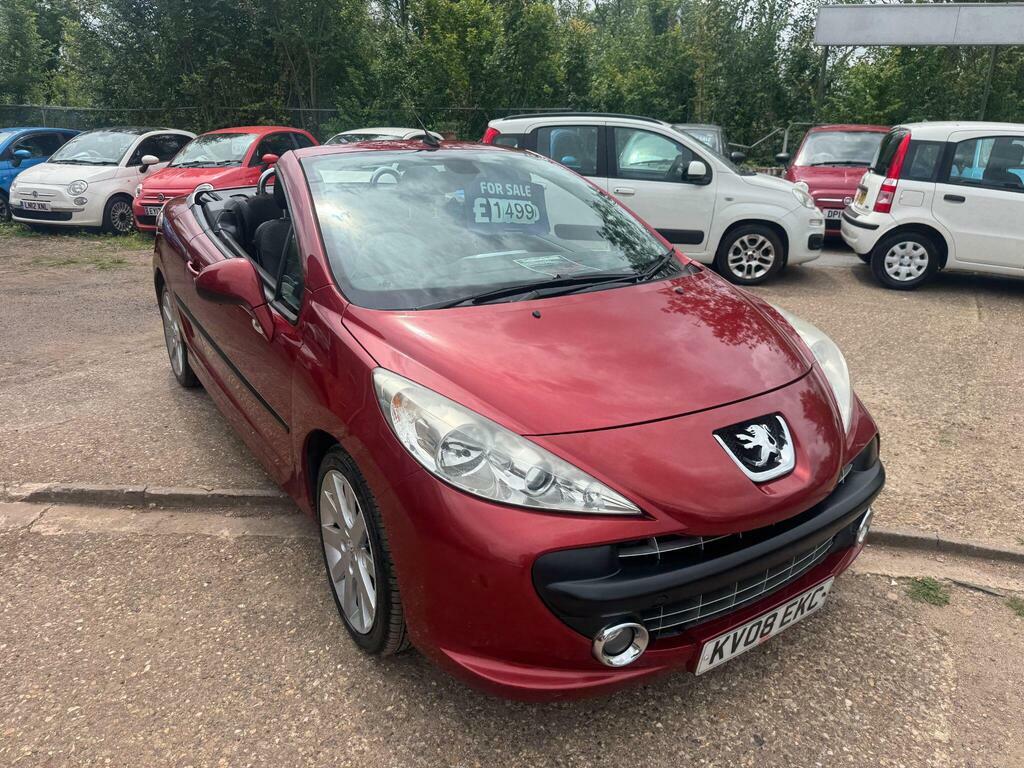 Peugeot 207 CC 1.6 16V Gt Red #2