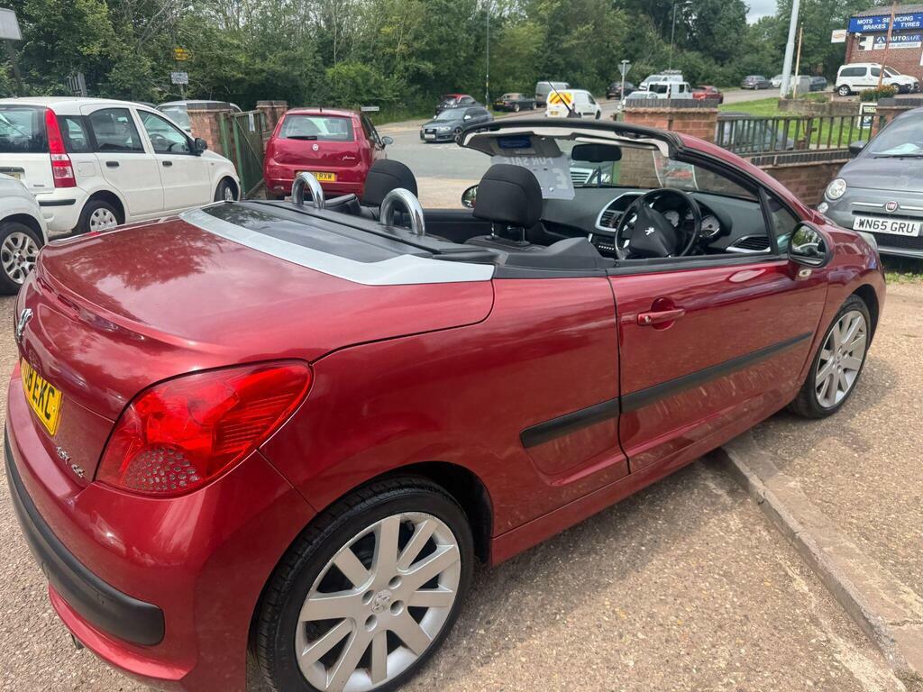 Peugeot 207 CC 1.6 16V Gt Red #16
