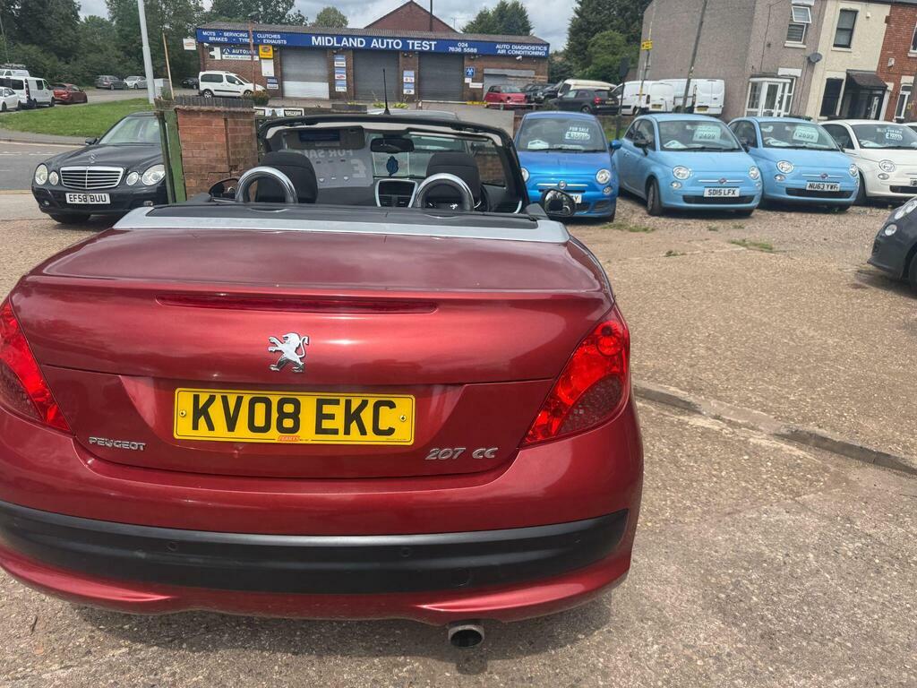 Peugeot 207 CC 1.6 16V Gt Red #14