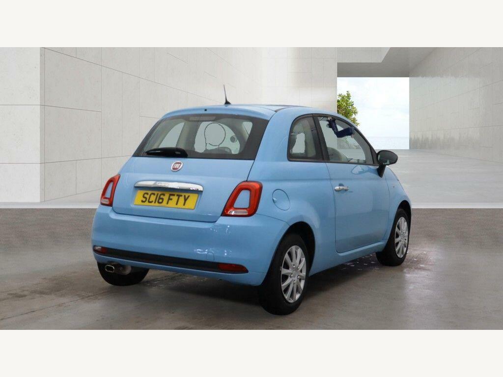 Fiat 500 1.2 Pop Euro 6 S S Blue #4