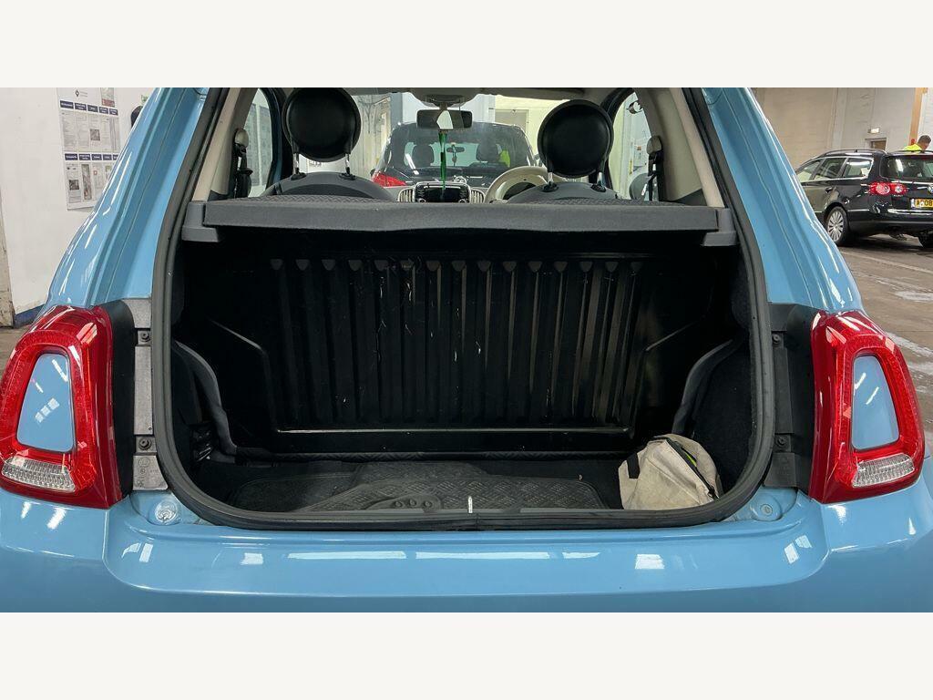 Fiat 500 Pop White #9