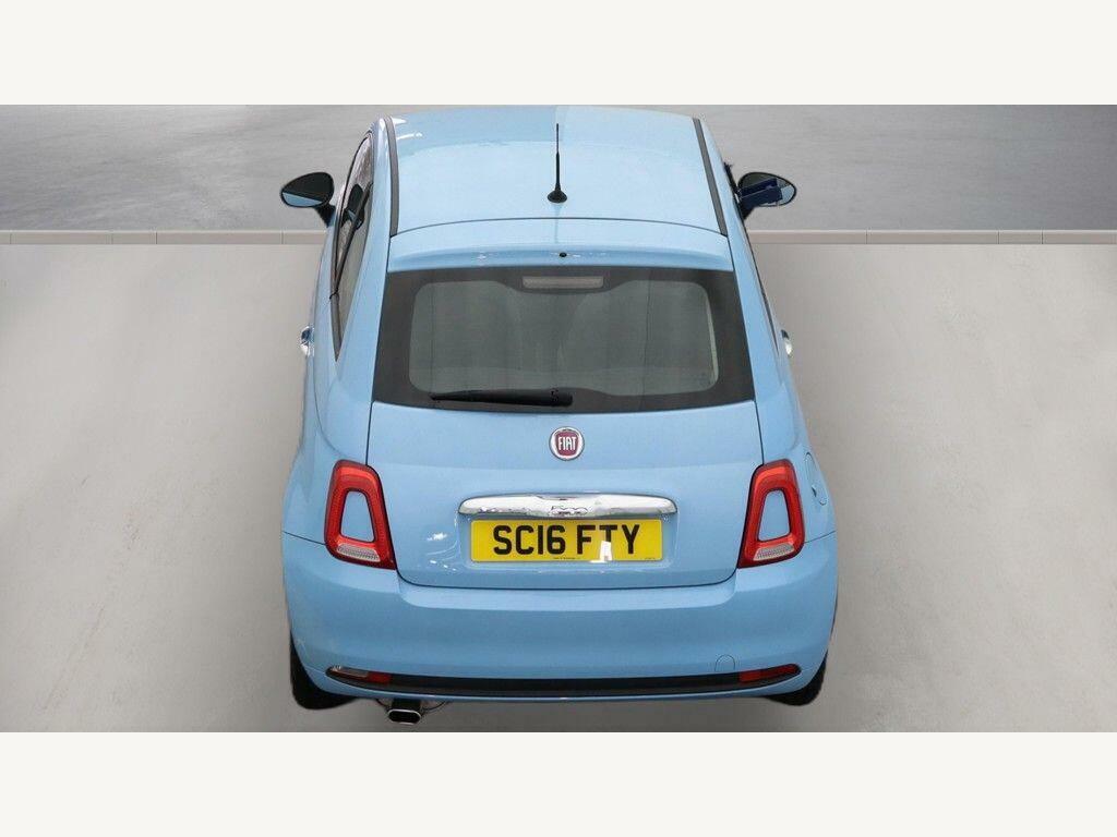 Fiat 500 Pop White #8