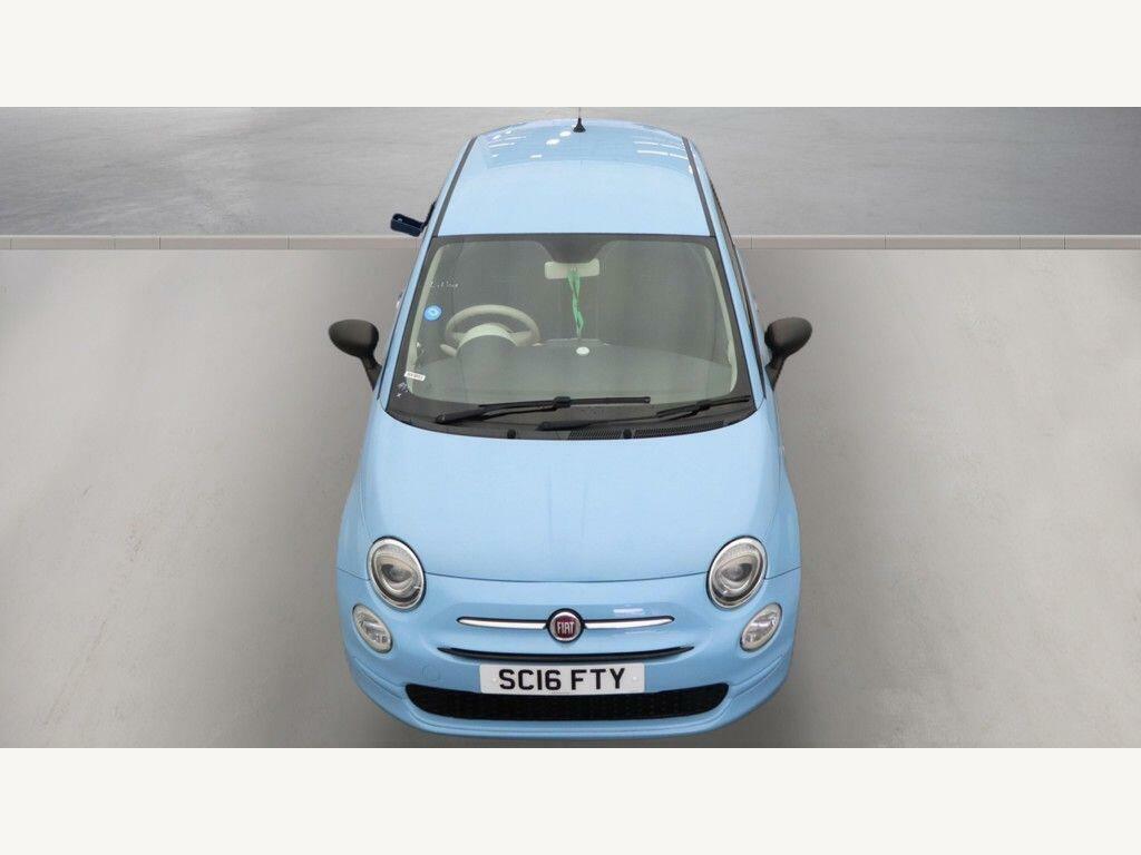 Fiat 500 Pop White #7