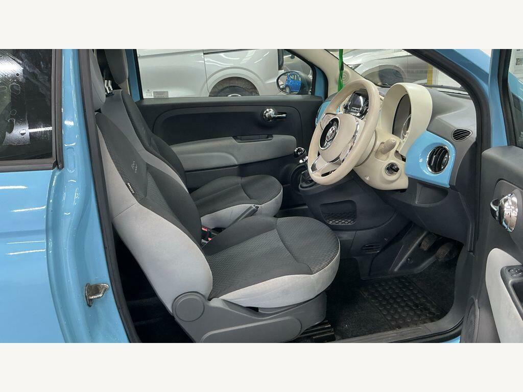 Fiat 500 Pop White #11