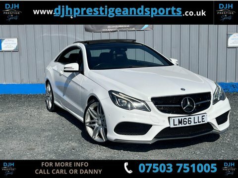 Mercedes-Benz E Class 2.1 E220d Amg White