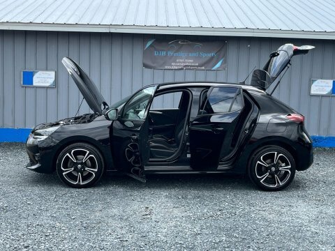 Vauxhall Corsa 1.2 Turbo Sri DT70UKL Black #3
