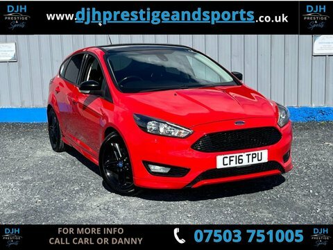 Ford Focus 1.5T Ecoboost Zetec Red
