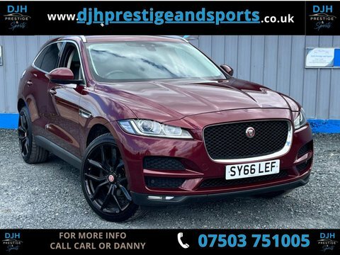 Jaguar F-Pace 2.0 D180 Prestige Red