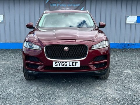 Jaguar F-Pace 2.0 D180 Prestige SY66LEF Red #4