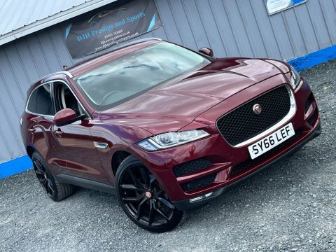 Jaguar F-Pace 2.0 D180 Prestige SY66LEF Red #2
