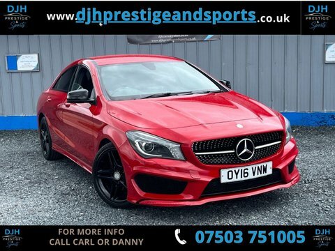 Mercedes-Benz CLA Class 1.6 Cla180 Amg Red