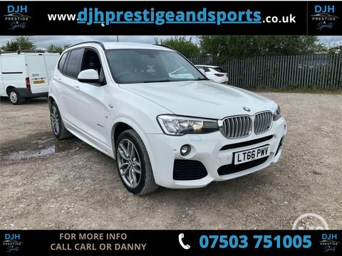 BMW X3 3.0 30D M White