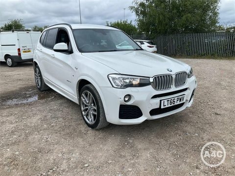 BMW X3 3.0 30D M White #2