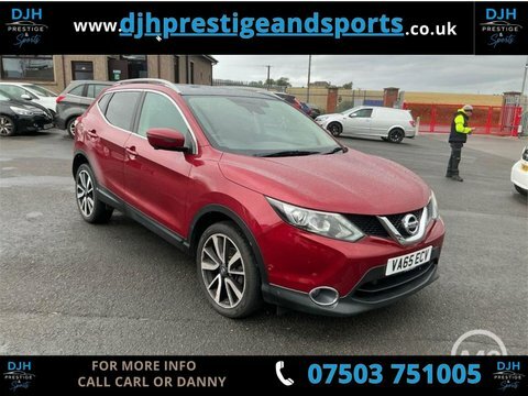 Nissan Qashqai 1.6 Dci Tekna Red