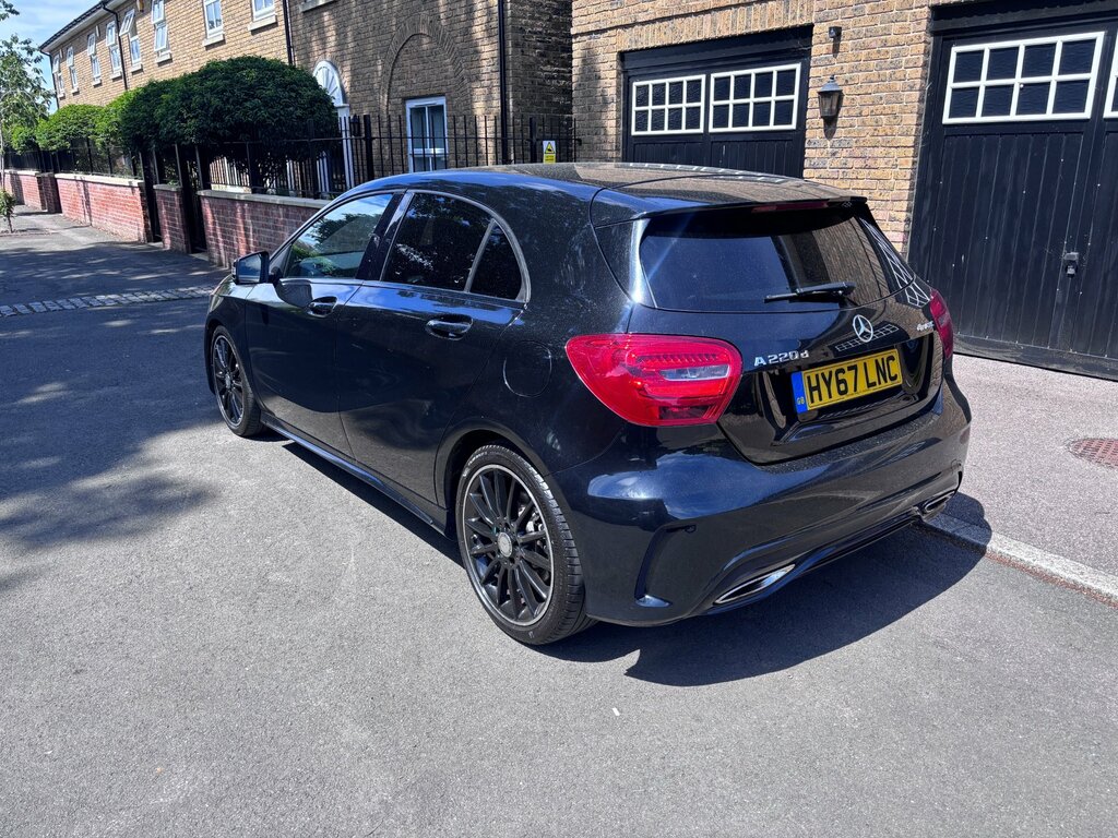 Mercedes-Benz A Class 2.1 A220d Amg Line Hatchback 7G-dct 4Ma HY67LNC Black #4