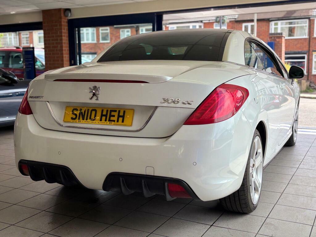 Peugeot 308 CC 1.6 Vti Allure Euro 5 White #6