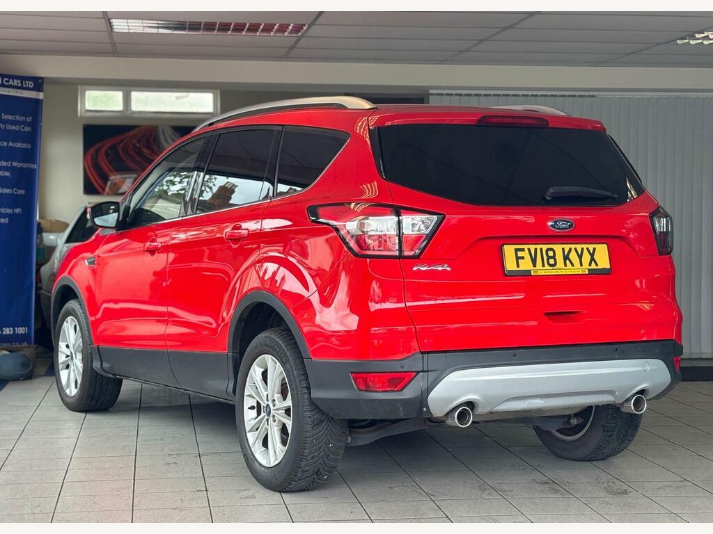 Ford Kuga 1.5 Tdci Titanium Euro 6 S S FV18KYX Red #4
