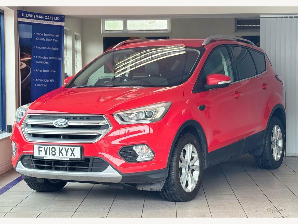 Ford Kuga 1.5 Tdci Titanium Euro 6 S S FV18KYX Red #3