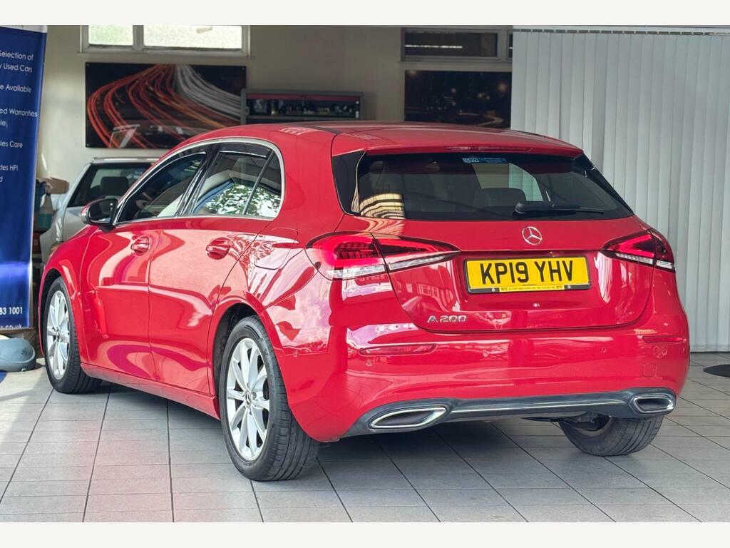 Mercedes-Benz A Class 1.3 A200 Sport Executive 7G-dct Euro 6 S S KP19YHV Red #4