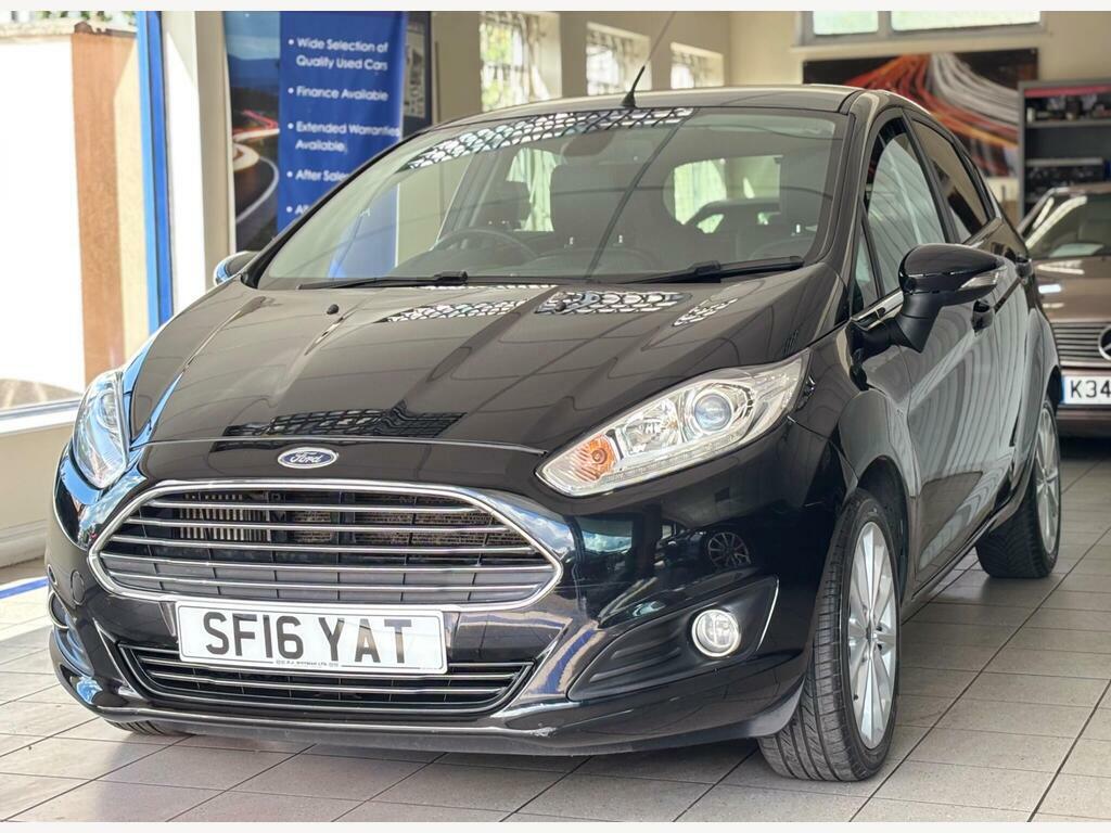 Ford Fiesta 1.5 Tdci Titanium X Euro 6 Black #6