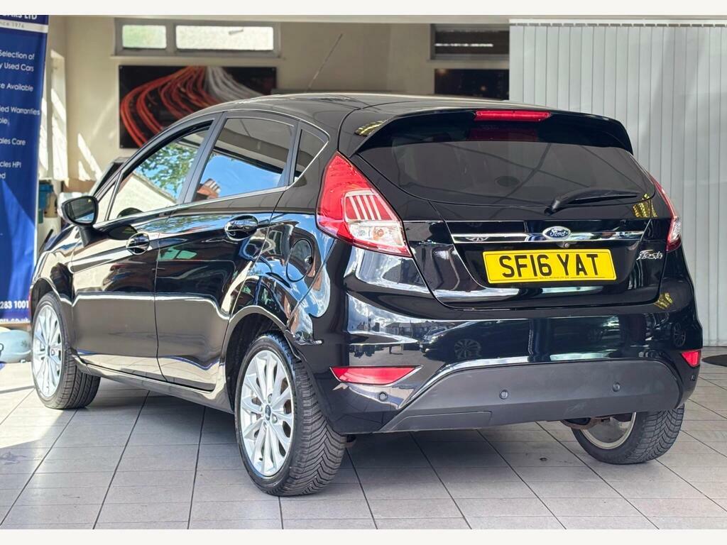 Ford Fiesta 1.5 Tdci Titanium X Euro 6 Black #4