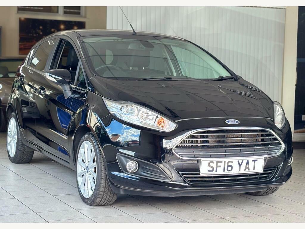 Ford Fiesta 1.5 Tdci Titanium X Euro 6 Black #5