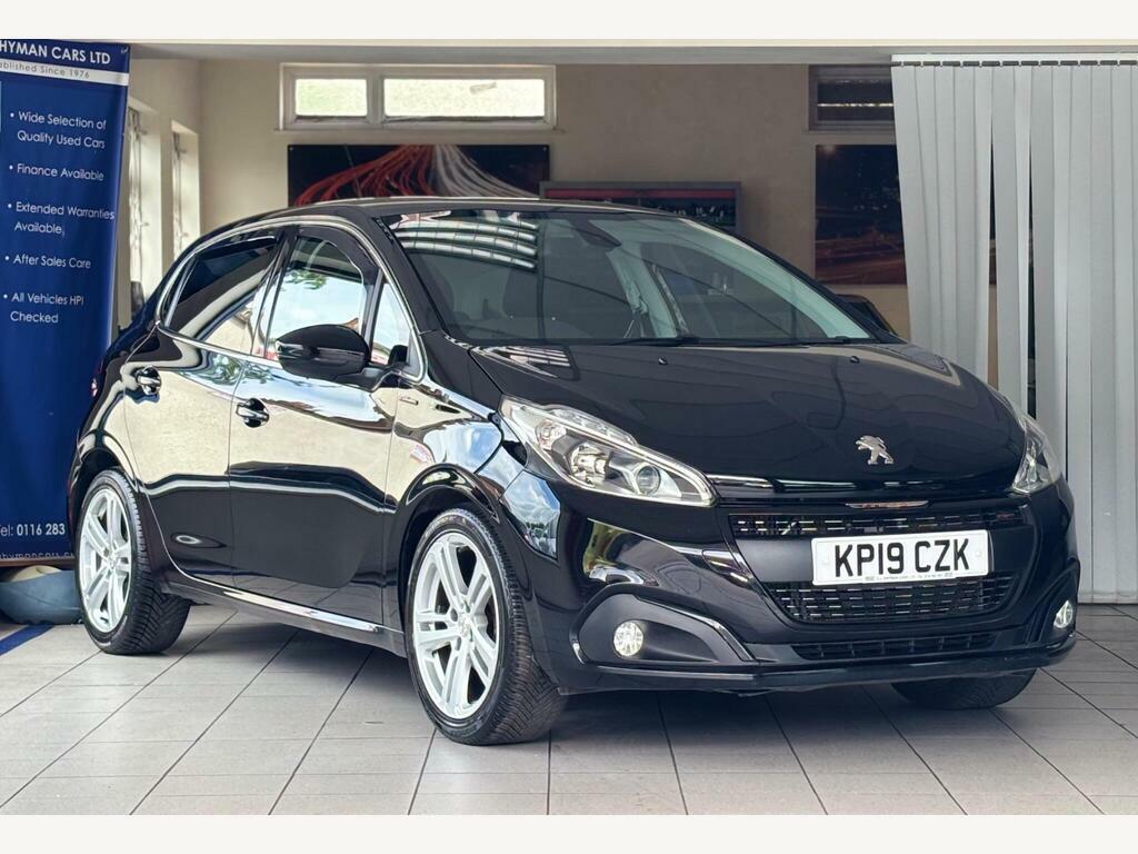 Peugeot 208 1.2 Puretech Gpf Gt Line Euro 6 S S Black