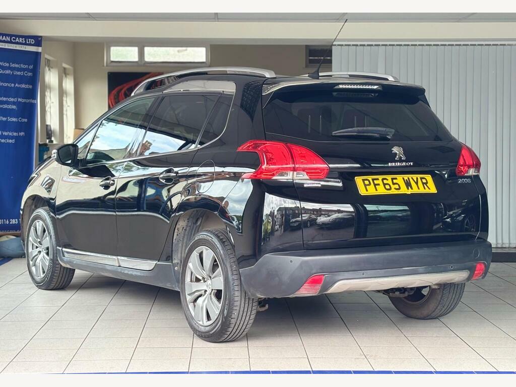 Peugeot 2008 1.2 Puretech Allure Euro 6 PF65WYR Black #4