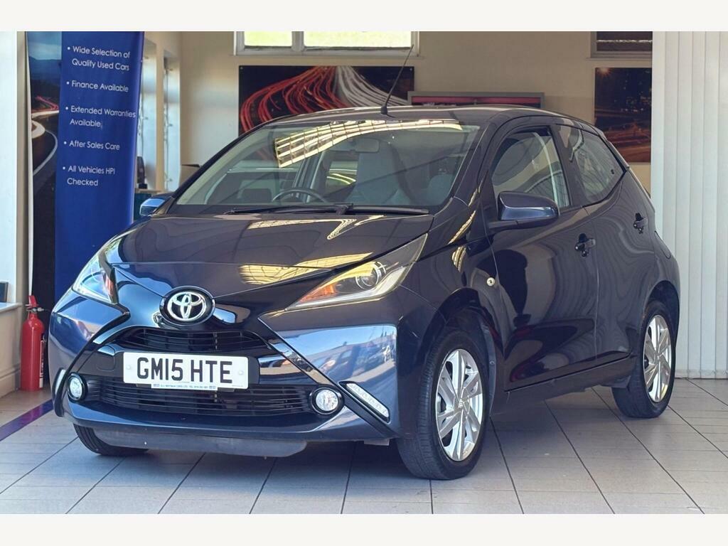 Toyota Aygo 1.0 Vvt-i X-pression X-wave Euro 5 Blue #3