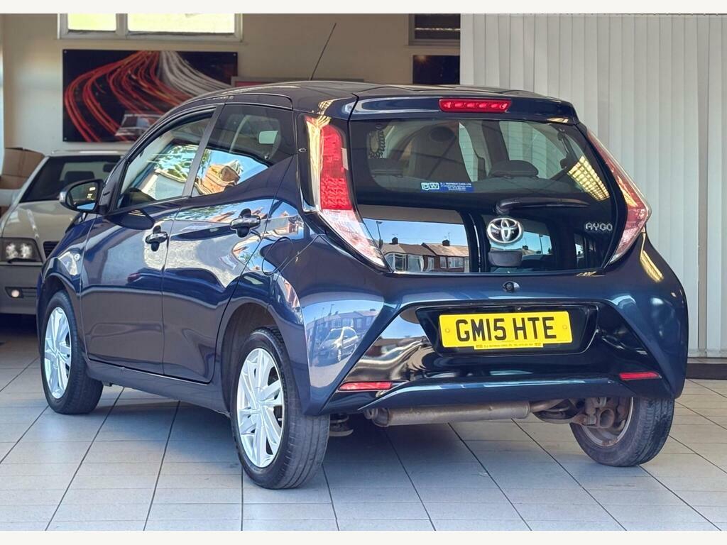 Toyota Aygo 1.0 Vvt-i X-pression X-wave Euro 5 Blue #4