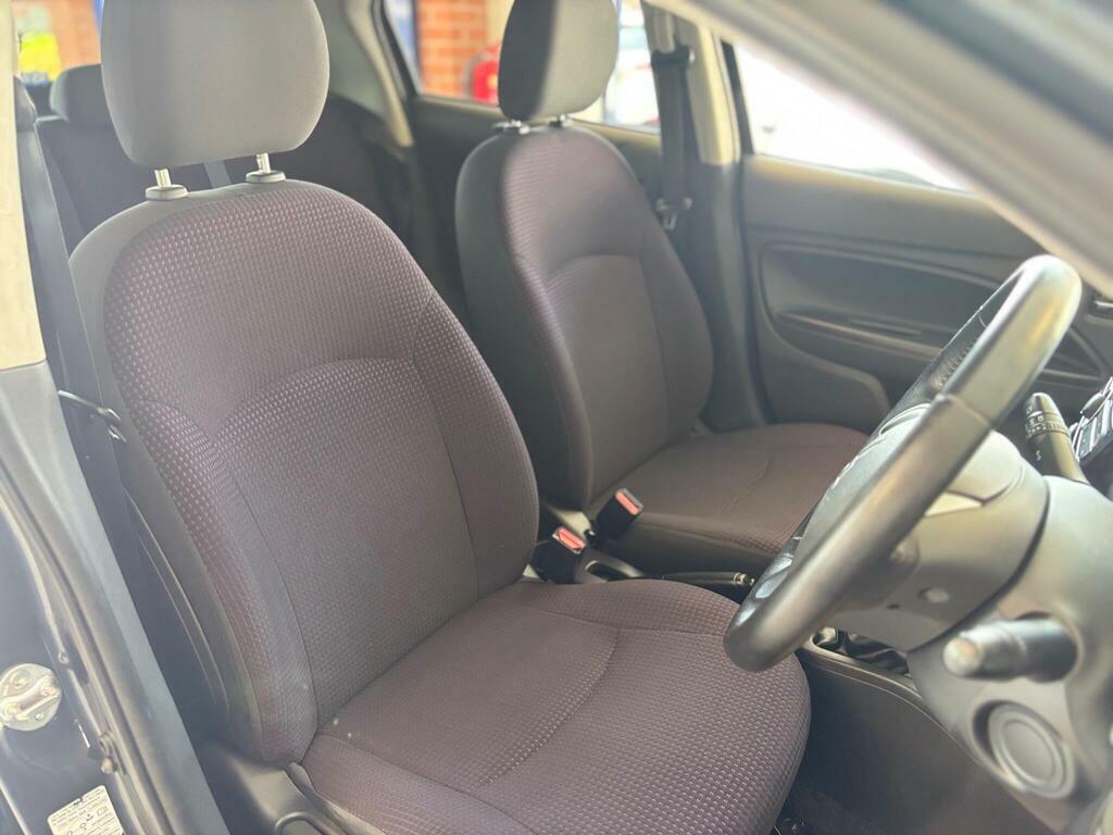 Mitsubishi Mirage 2013 1.2 3 Hatchback Cvt Euro 5 Ss Blue #12