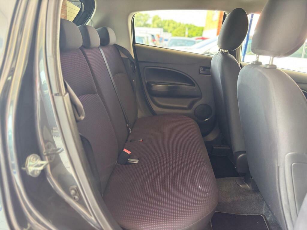 Mitsubishi Mirage 2013 1.2 3 Hatchback Cvt Euro 5 Ss Blue #13