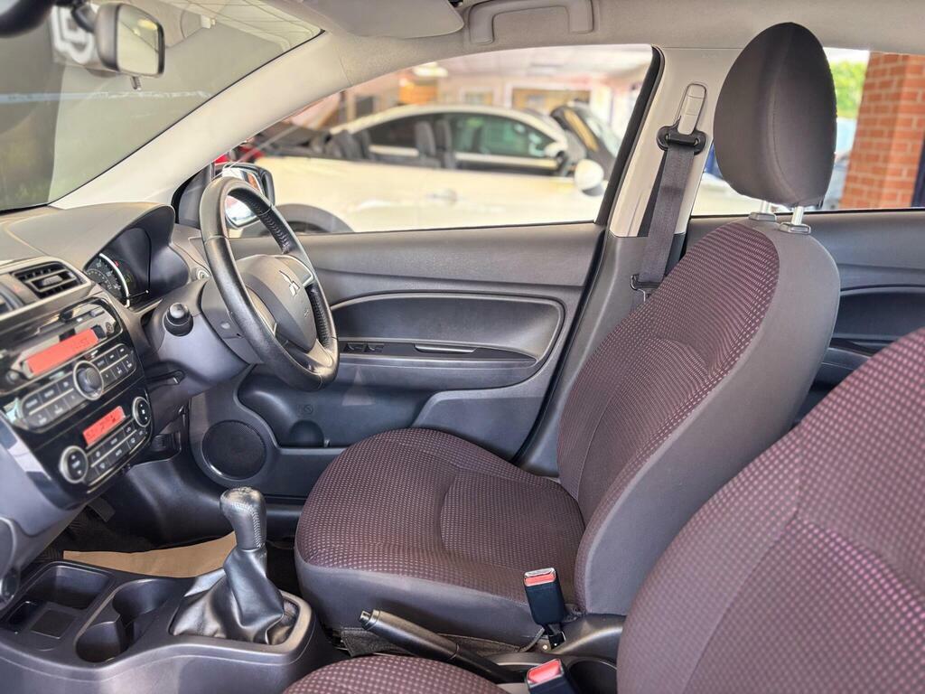 Mitsubishi Mirage 2013 1.2 3 Hatchback Cvt Euro 5 Ss Blue #24
