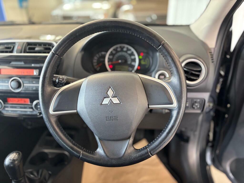 Mitsubishi Mirage 2013 1.2 3 Hatchback Cvt Euro 5 Ss Blue #23