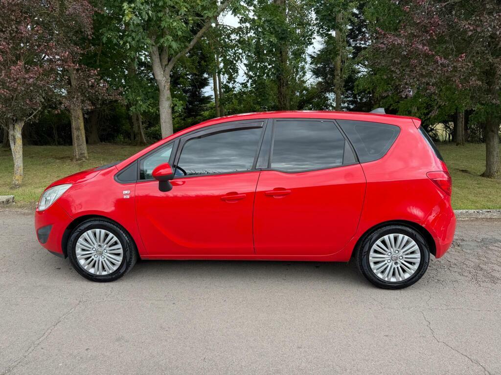Vauxhall Meriva 1.4 16V Excite Euro 5 FP12UGJ Red #5