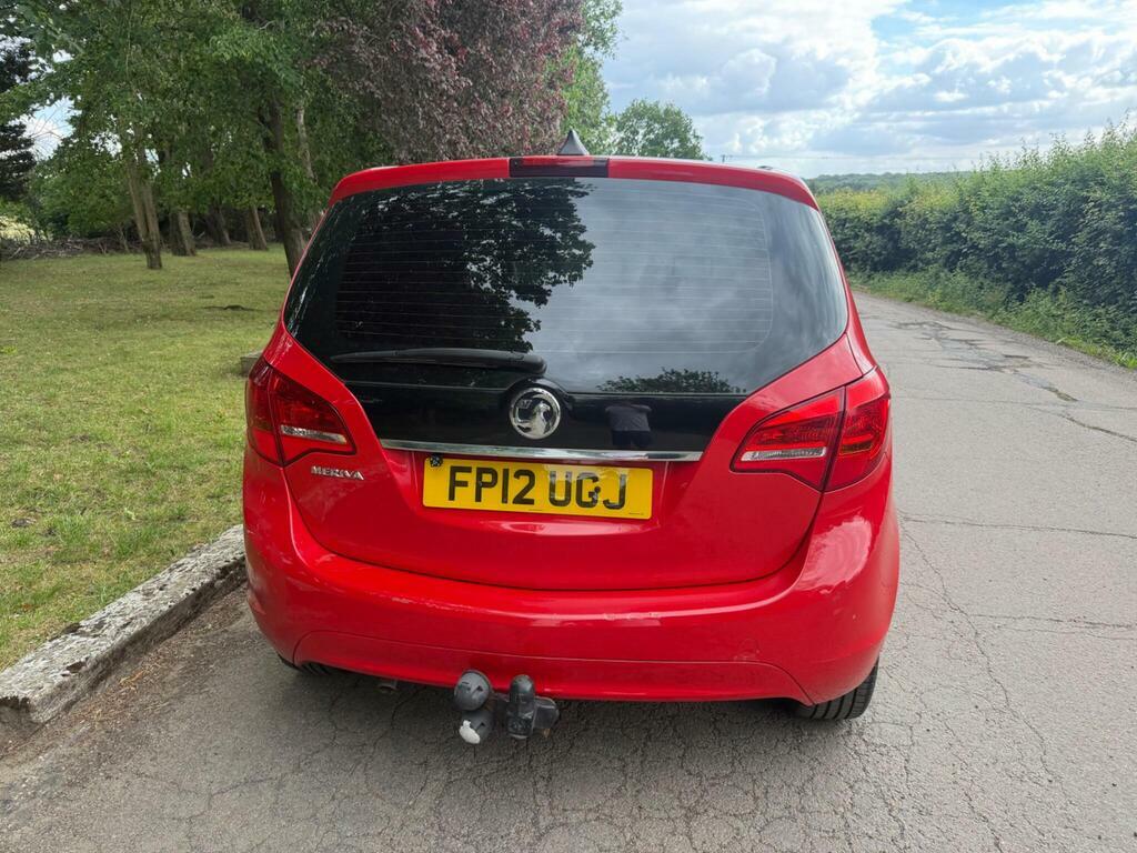 Vauxhall Meriva 1.4 16V Excite Euro 5 FP12UGJ Red #4