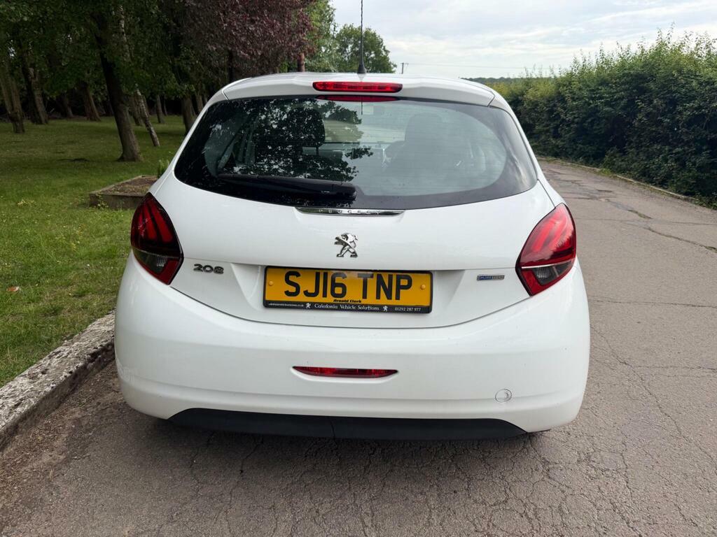 Peugeot 208 1.0 Puretech Active Euro 6 SJ16TNP White #4
