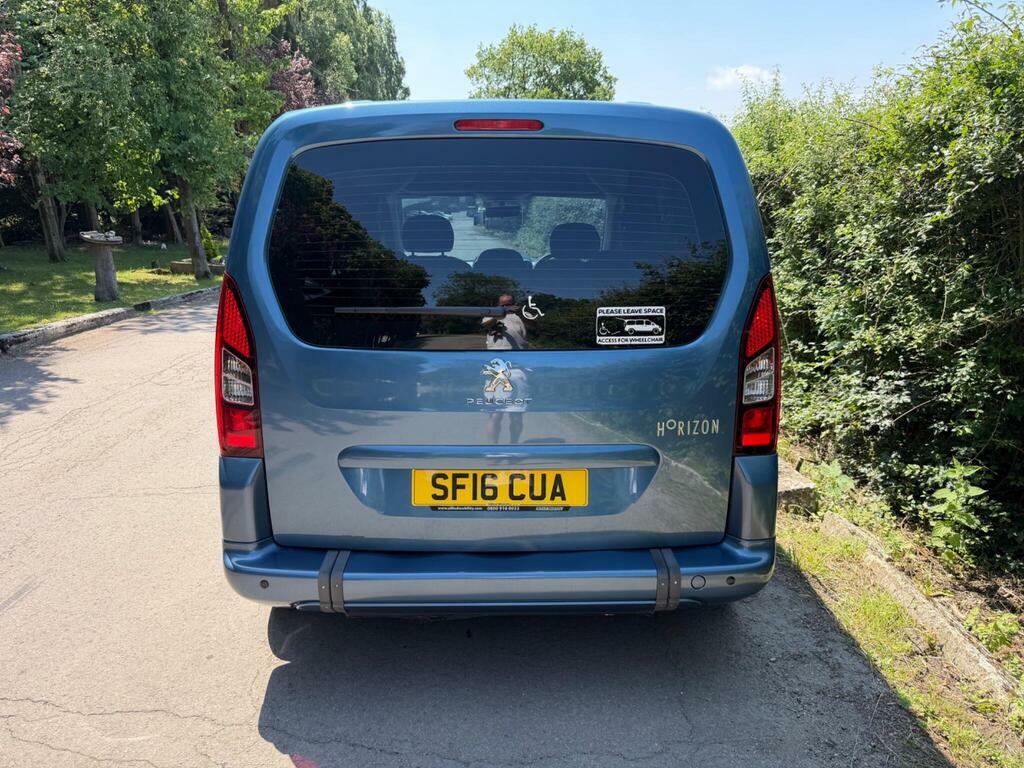 Peugeot Partner Tepee 1.6 Vti Active Mpv Blue #4